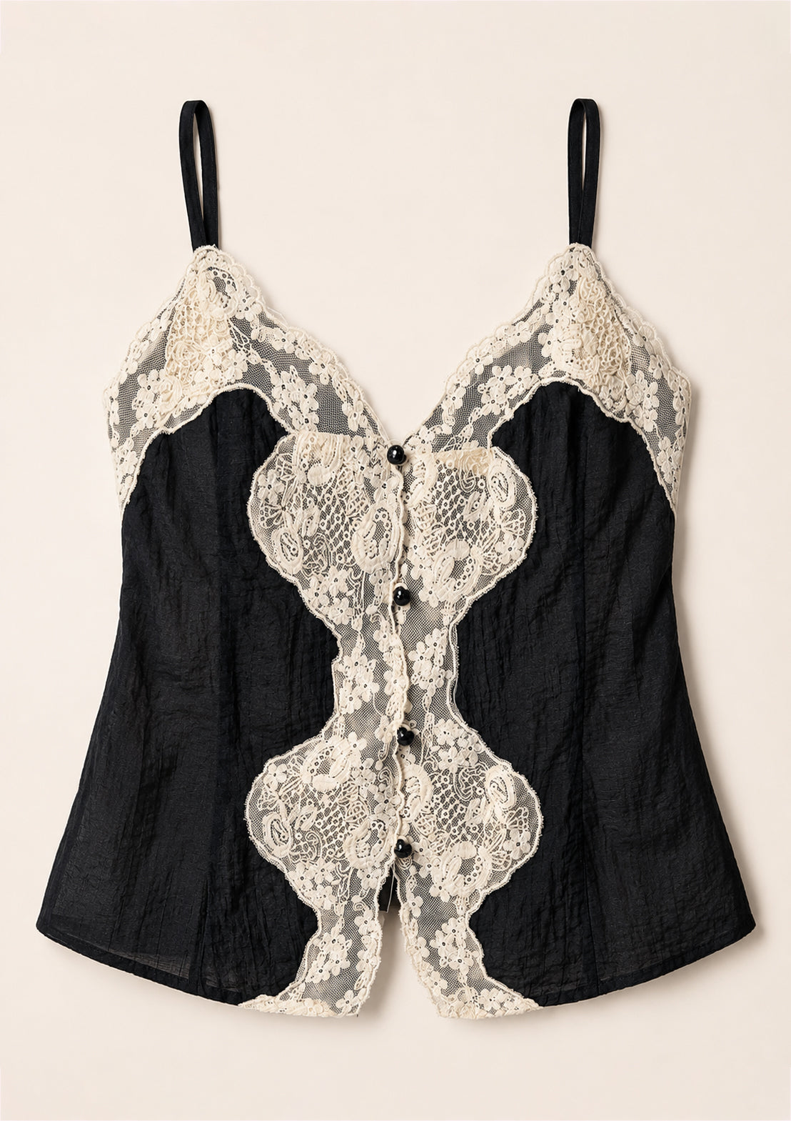 Midnight Lace Cami Top