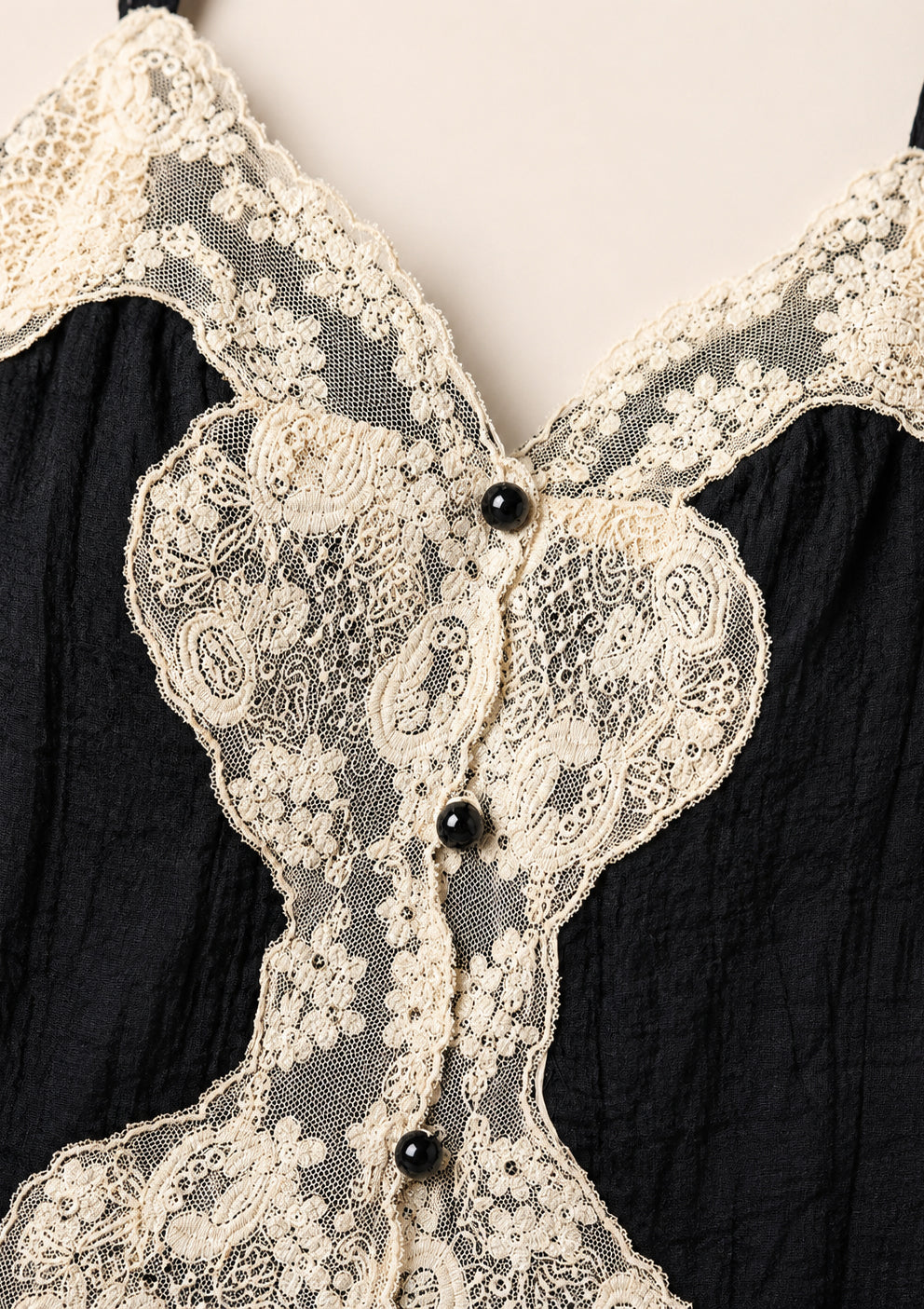 Midnight Lace Cami Top