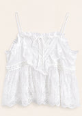 White Lace Cami Top