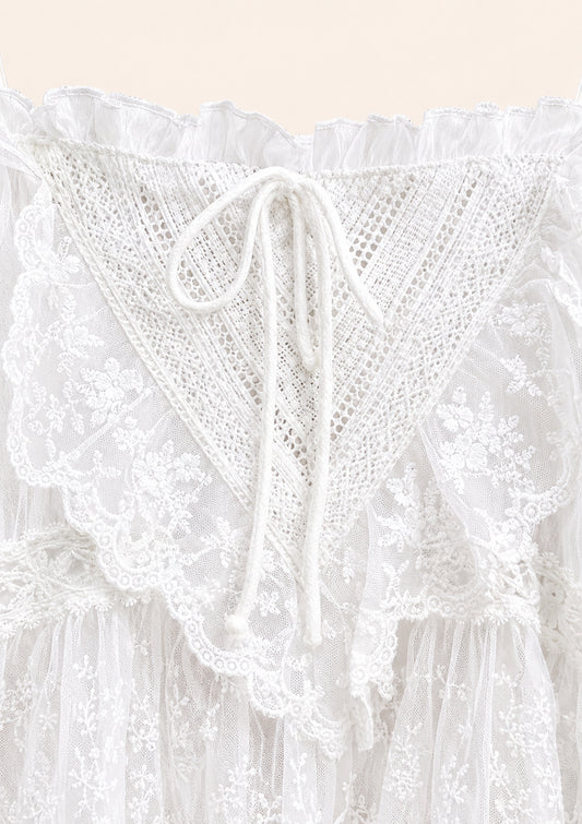 Дантелен топ Lace Cami