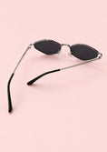 Load image into Gallery viewer, Slim Metal Sunglasses with Dark Lenses
