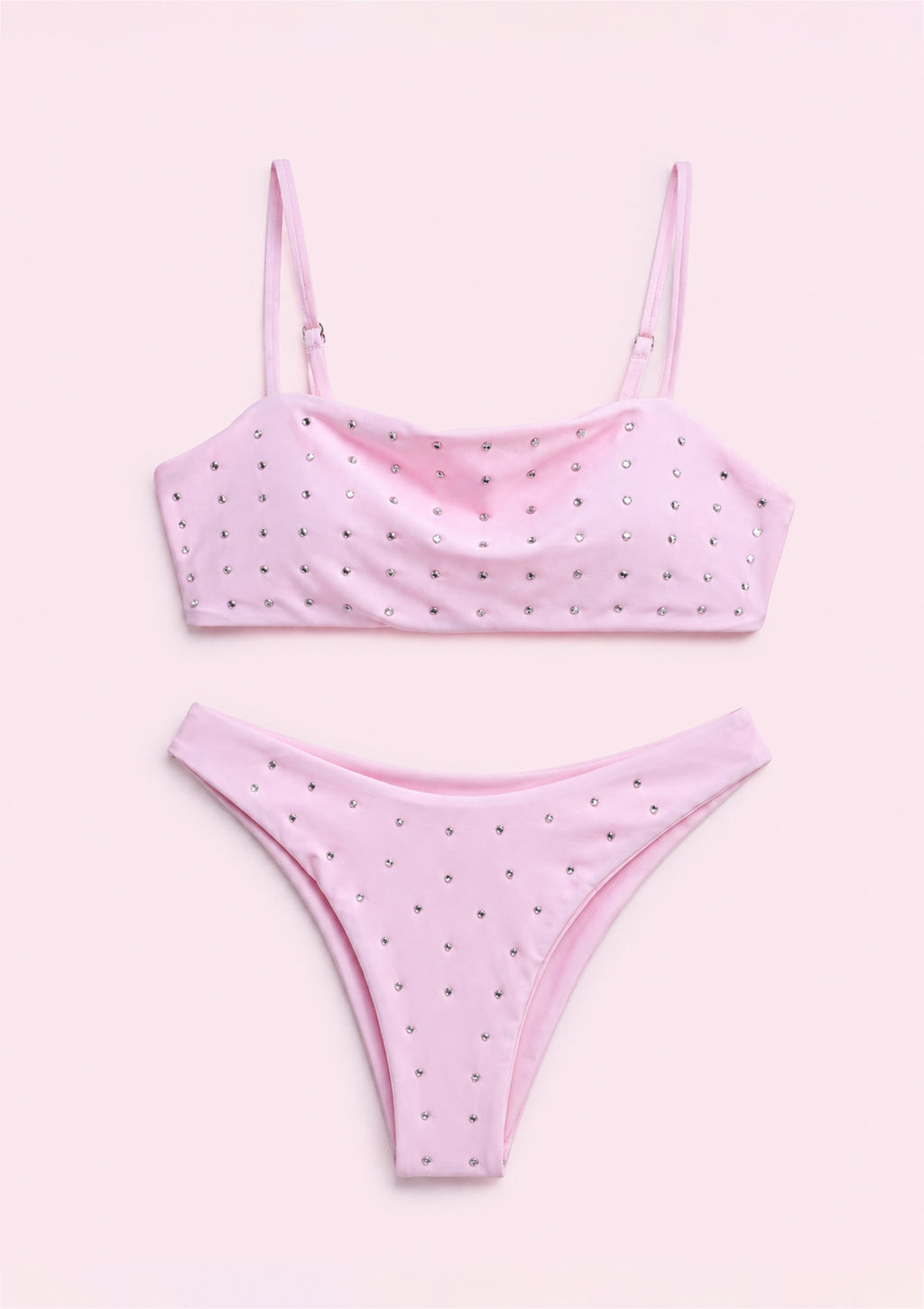 Pink Stardust Bikini Set