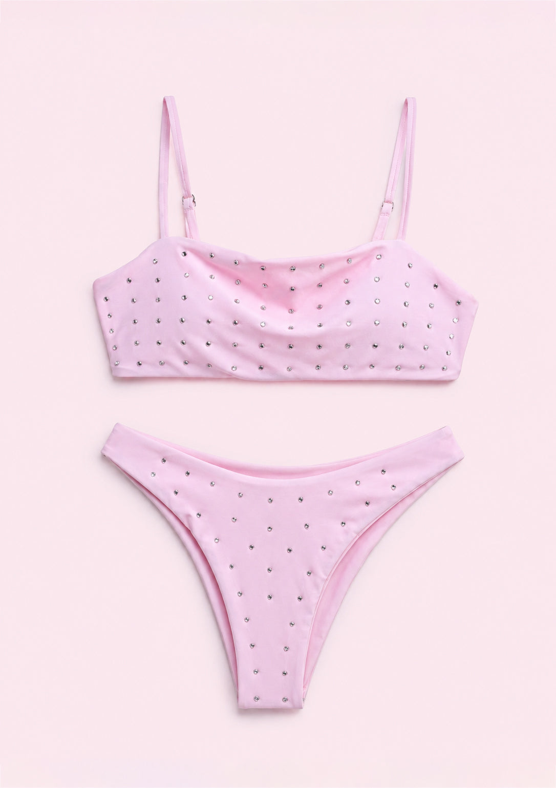 Pink Stardust Bikini Set