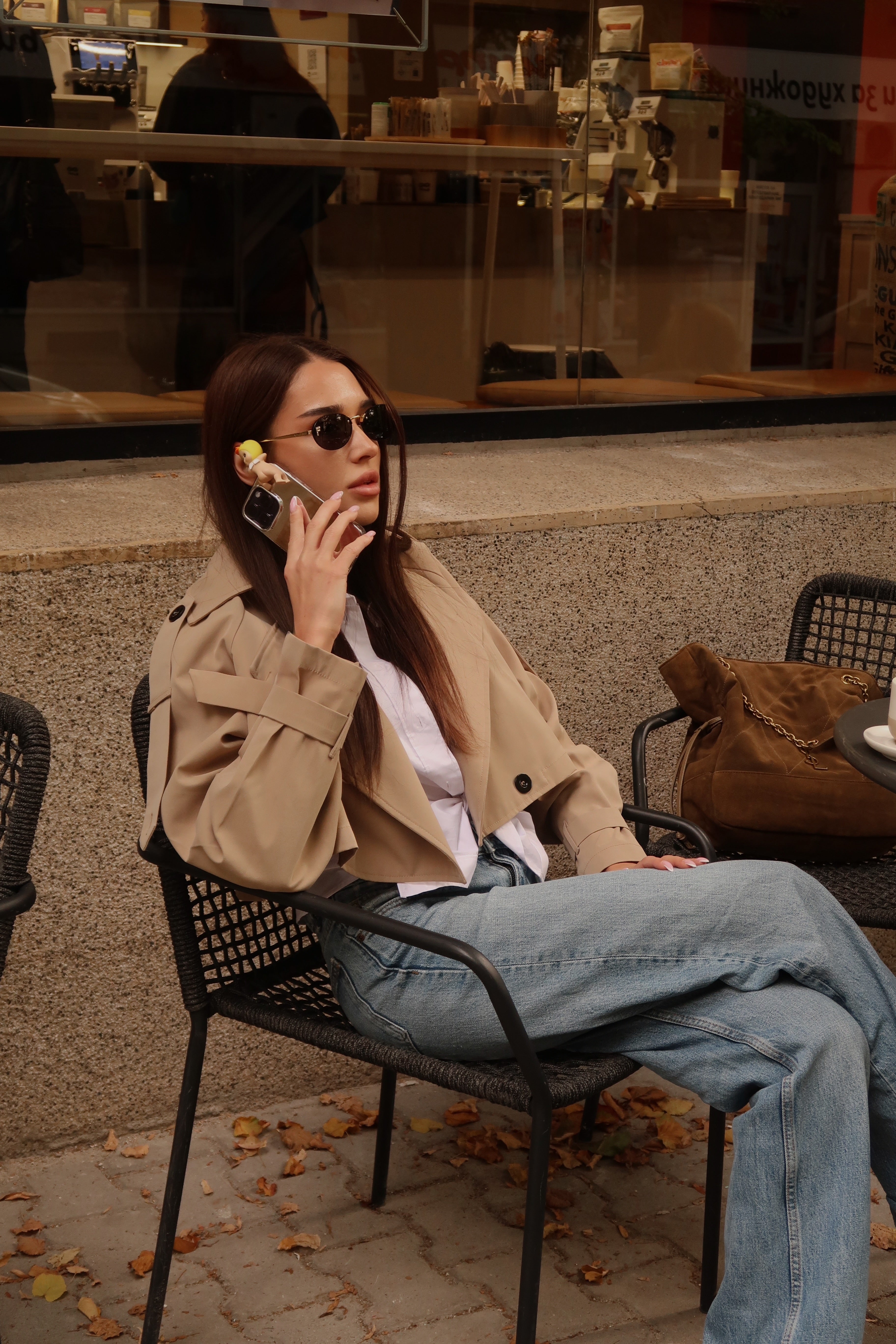 Cropped Icon Trench