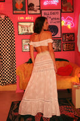 Load image into Gallery viewer, Lacy Off-Shoulder Maxi Set
