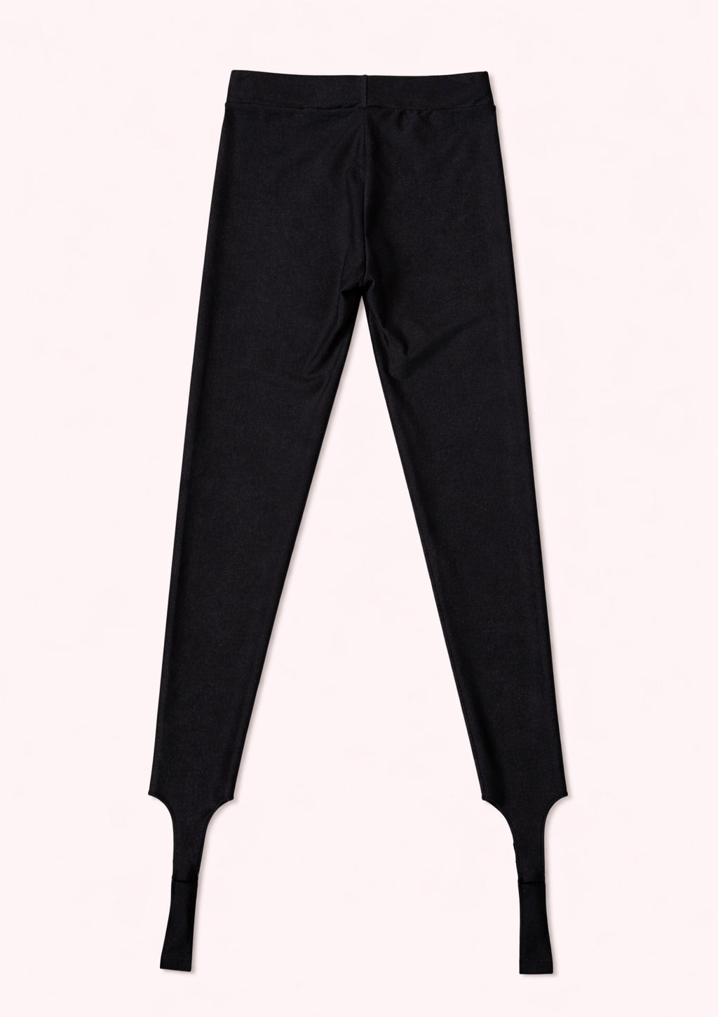 Black leggings on a white background