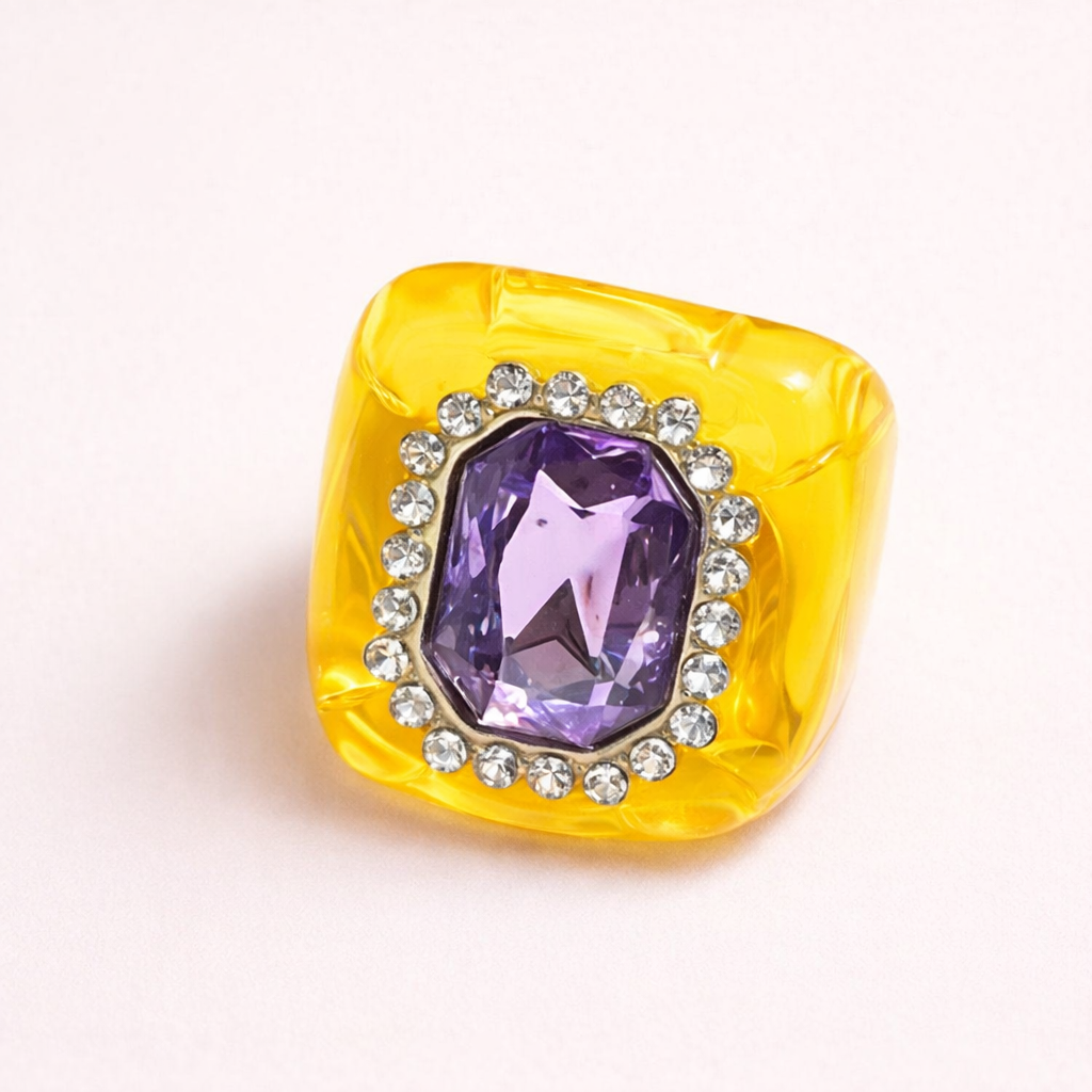 Yellow Candy Ring