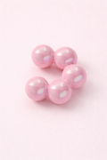 Pink Hoop Earrings