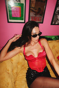 Load image into Gallery viewer, Red Hearts Corset
