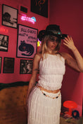Load image into Gallery viewer, Chic Pleated Lace Halter Set
