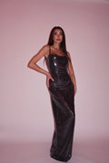 Midnight Glow Sequin Maxi Dress