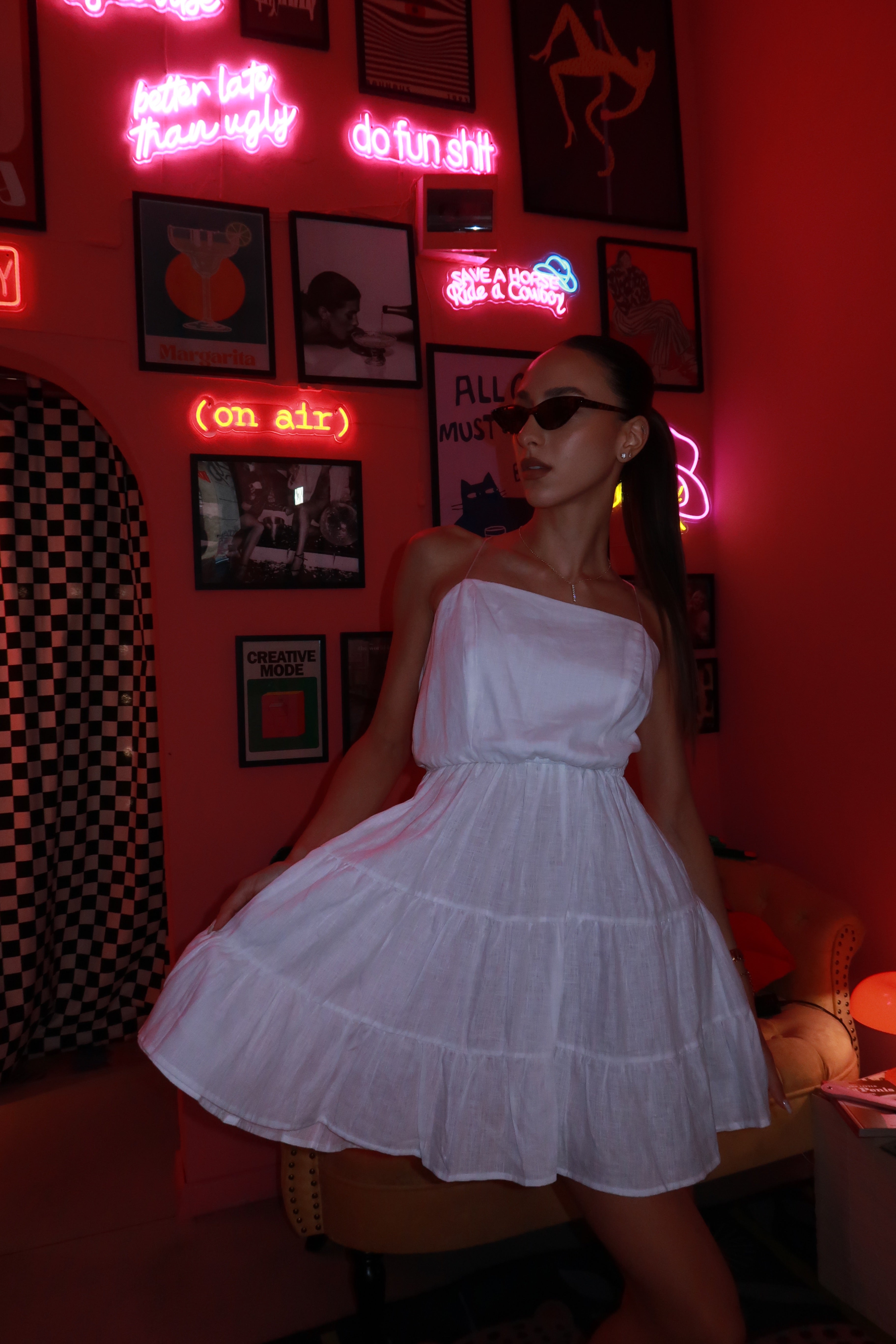 White Breeze Dress