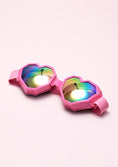 Load image into Gallery viewer, Pink goggles with colorful lenses on a white background
