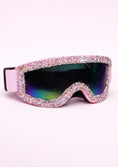 Заредете изображението в програмата за преглед на галерия, Sparkly goggles with pink frame and multicolored lenses
