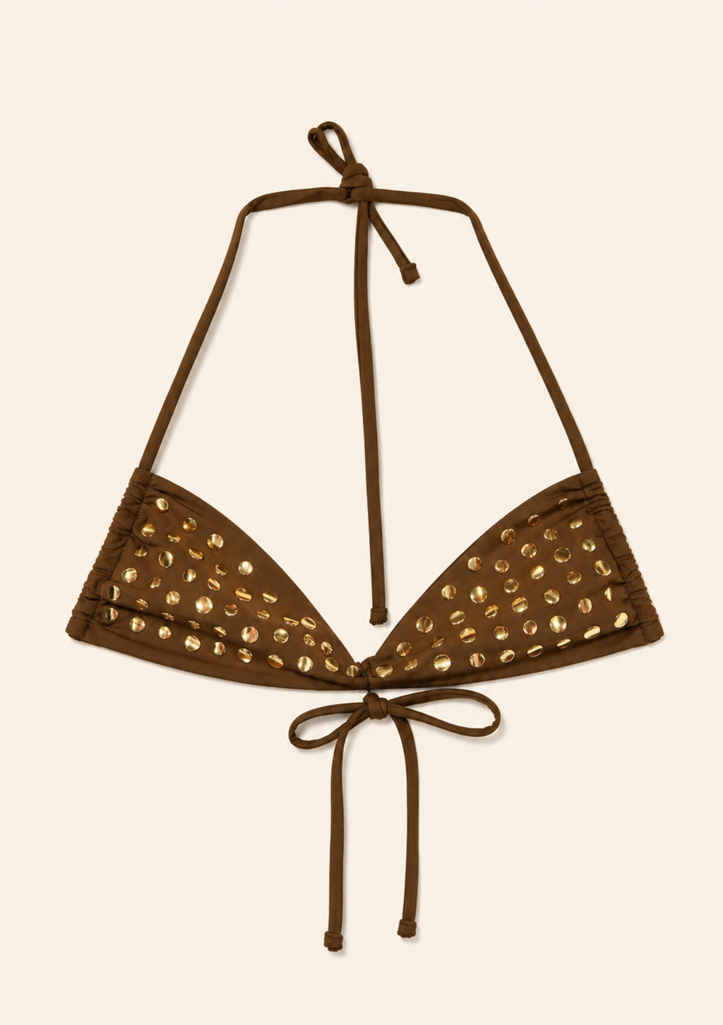 Studded Tie-Side Bikini Set