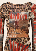 Load image into Gallery viewer, Stilyana Art Leopard Print Mesh Mini Dress
