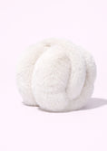 Заредете изображението в програмата за преглед на галерия, White fluffy ear muffs 
