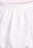 Load image into Gallery viewer, White lace  skort
