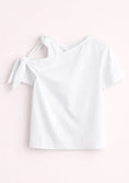 Заредете изображението в програмата за преглед на галерия, White off-shoulder top on a light pink background
