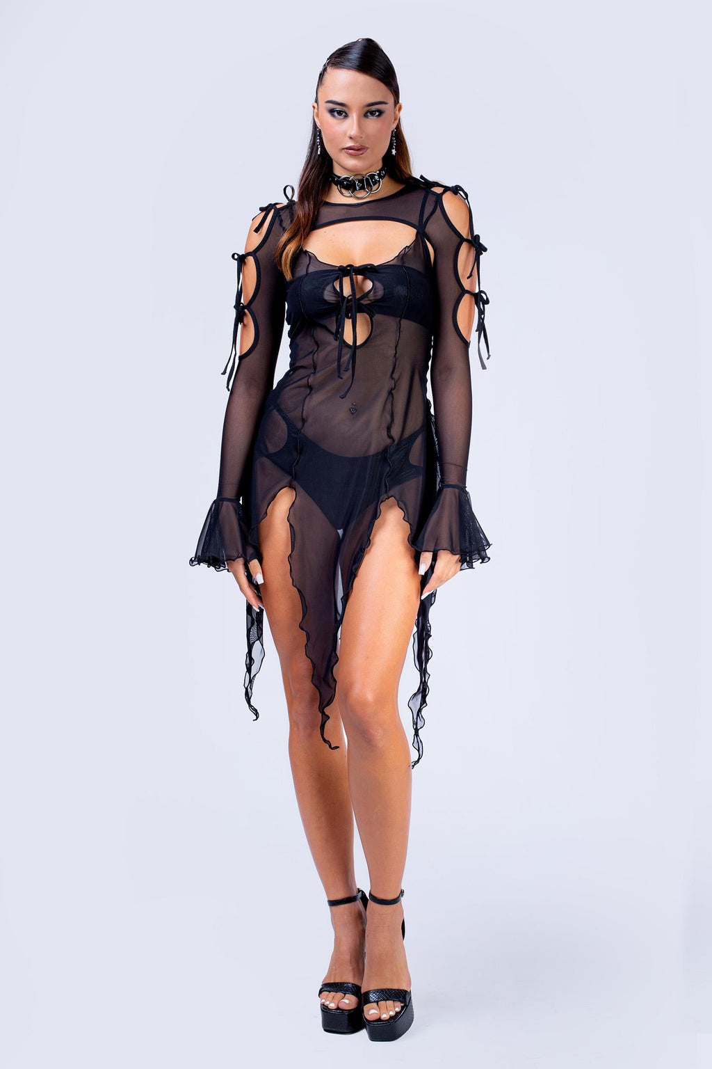 Badinka Witch Hunt Ribbon Dress