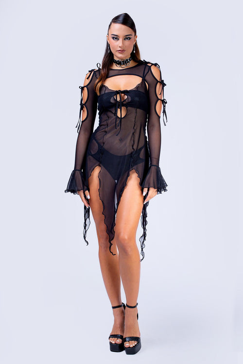 Badinka Witch Hunt Ribbon Dress