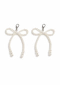 Pearled Bow Shoes Charm